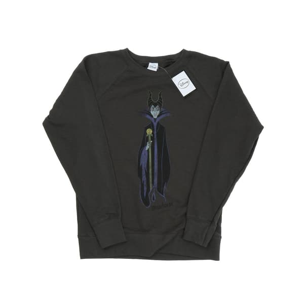 Törnrosa Dam/Kvinnor Klassisk Maleficent Heather Sweatshirts Light Graphite L