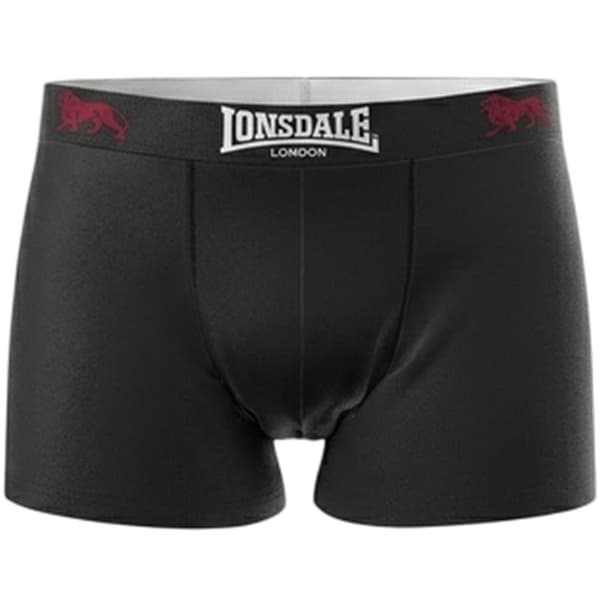 Lonsdale Herr Camo Boxershorts (2-pack) M Rost/Svart Rust/Black M
