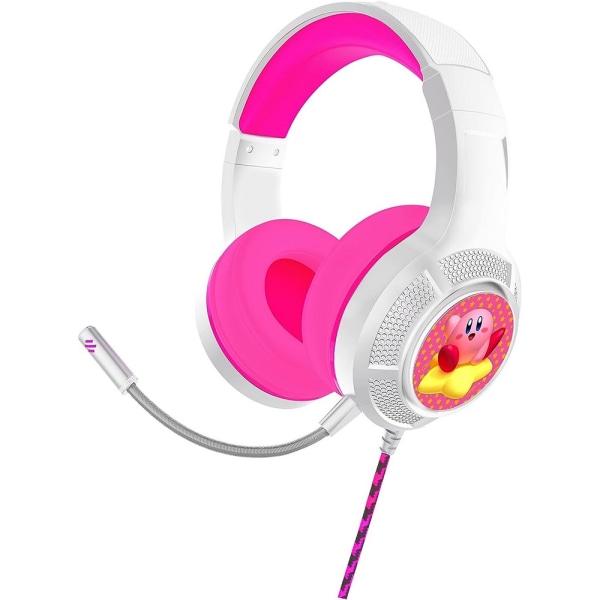 Kirby Pro G4 Gaming Hörlurar One Size Rosa/Vit Pink/White One Size