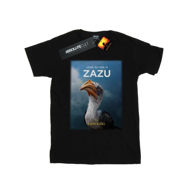 Disney Boys Lejonkungen Film Zazu Poster T-shirt 7-8 år F Black 7-8 Years