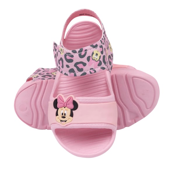 Disney Girls Minnie Mouse Sandaler 12 UK Barn Rosa Pink 12 UK Child