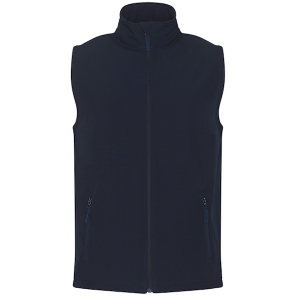 PRO RTX Softshell 2-lagers väst för män 4XL Marinblå Navy 4XL