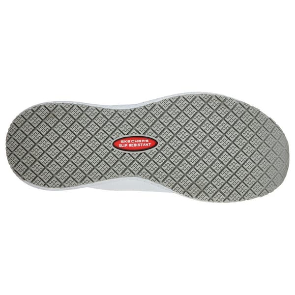 Skechers Dam/Damer Squad Snörnings Säkerhetsskor 4 UK Vit White 4 UK