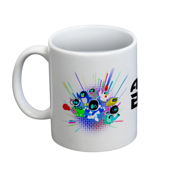 Astro Bot Grupp Mugg One Size Vit White One Size