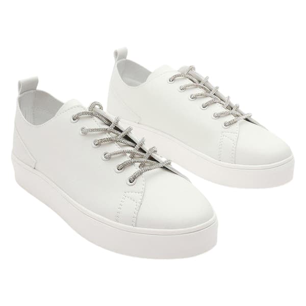 Where's That From Damskor med spetsdetaljer 5 UK Vit White 5 UK