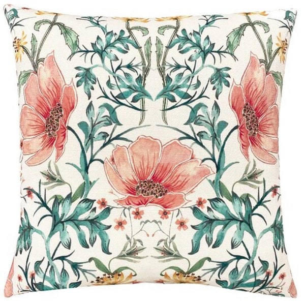 Evans Lichfield Heritage Peony Cover One Size Coral Coral One Size
