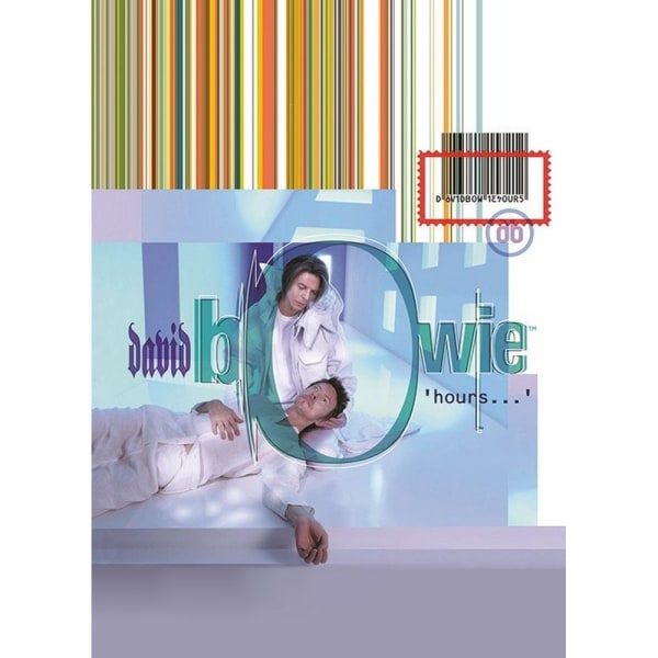 David Bowie Hours Vykort A6 Flerfärgad Multicoloured A6