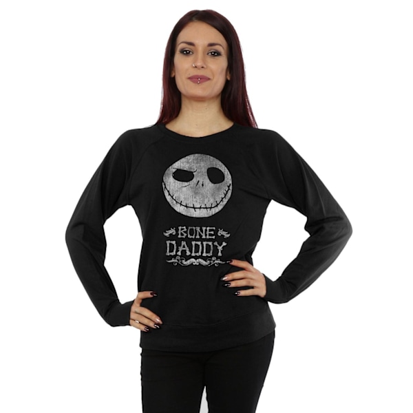 Disney Dam/Damer Mardröm Innan Jul Bone Daddy Sweatshirt Black M