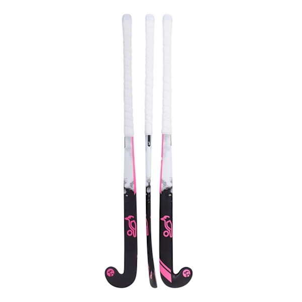 Kookaburra Wooden Swift Hockeyklubba 32 tum Svart/Rosa/Vit Black/Pink/White 32in