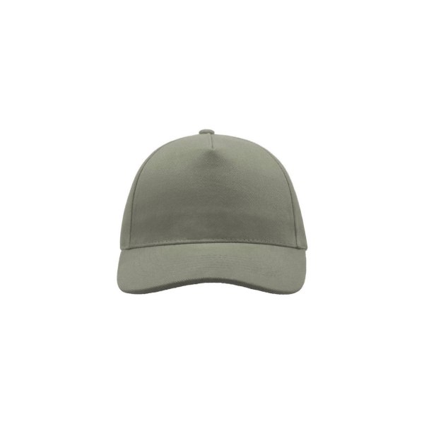 Atlantis Liberty Fem Spänne Heavy Bomull Bomull 5 Panel Cap One Light Grey One Size