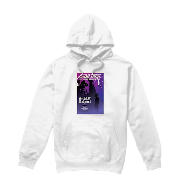 Star Trek Herr The Next Generation Säsong 1 Avsnitt 5 Hoodie XL White XL