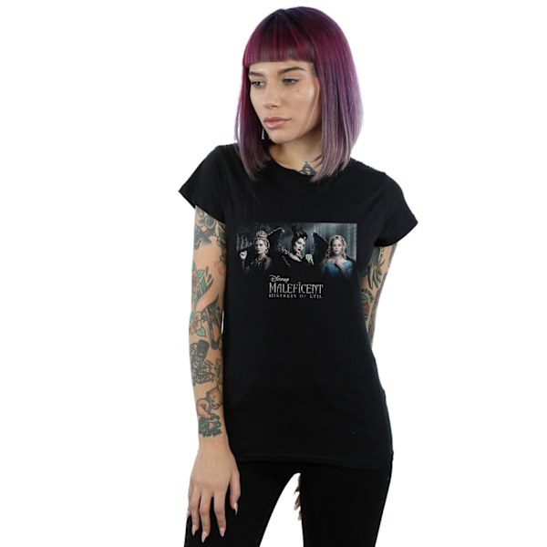 Disney Womens/Ladies Maleficent Mistress Of Evil Character Poster Black XXL