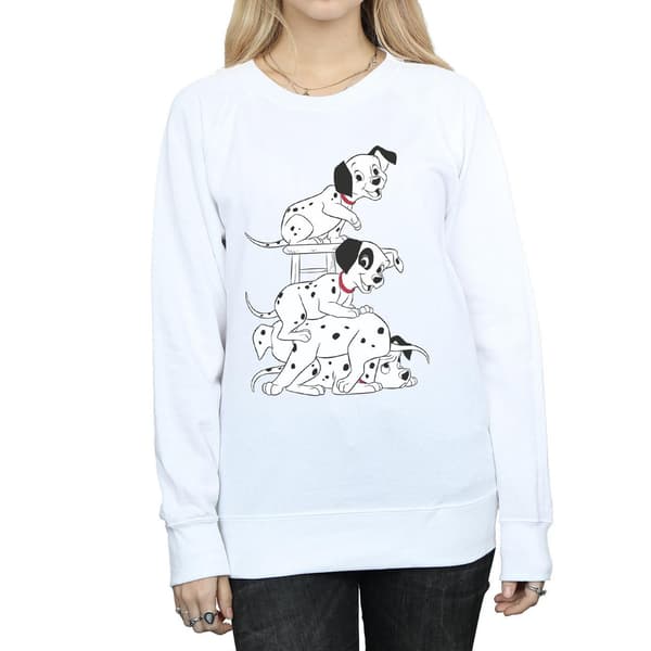 101 Dalmatians Dam/Dam Stol Tröja M Vit White M