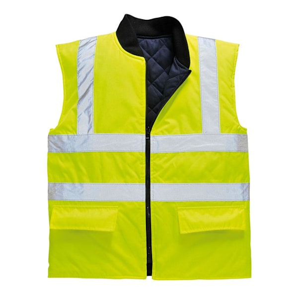 Portwest Herr Reversible Säkerhetsväst 3XL Gul Yellow 3XL