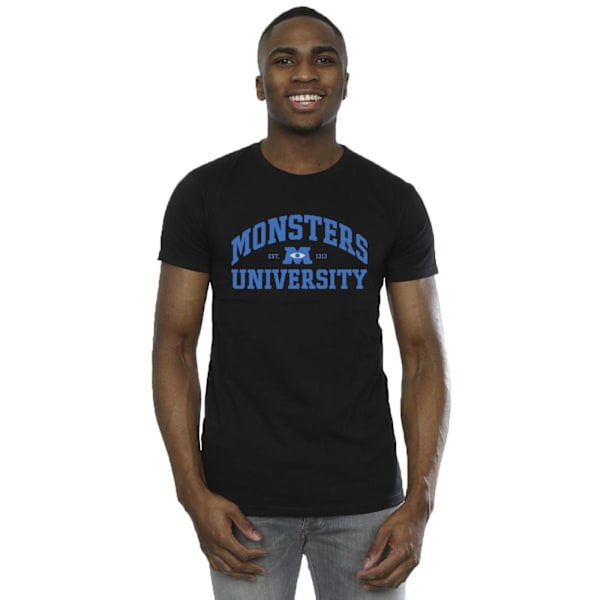 Disney Herr Monsters University Logotyp T-shirt 4XL Svart Black 4XL