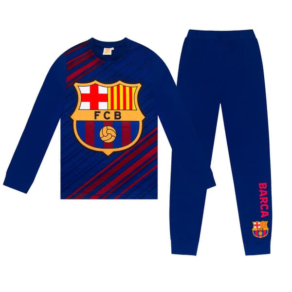 FC Barcelona Pojkar Raphinha 11 Lång Pyjamas Set 7-8 År Reflex Reflex Blue 7-8 Years
