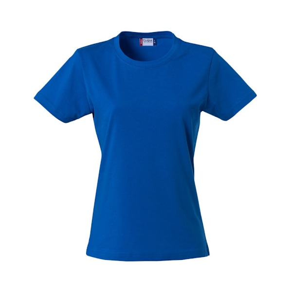 Clique Dam/Dam T-shirt Enfärgad L Royalblå Royal Blue L