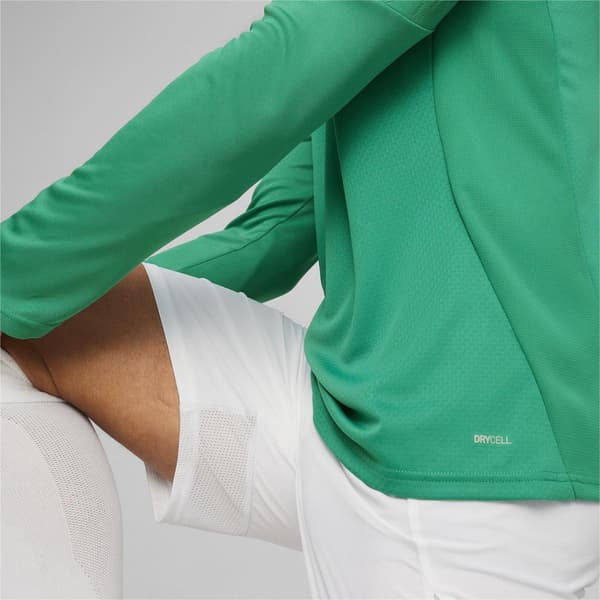 Puma Herr TeamFinal Quarter Zip Träningsfleece Tröja XL Grön/Si Green/Silver XL