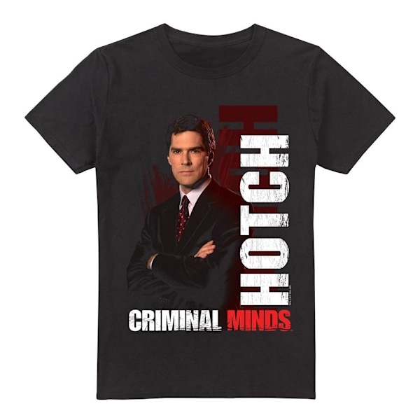 Criminal Minds Herr Hotch T-Shirt 3XL Svart Black 3XL
