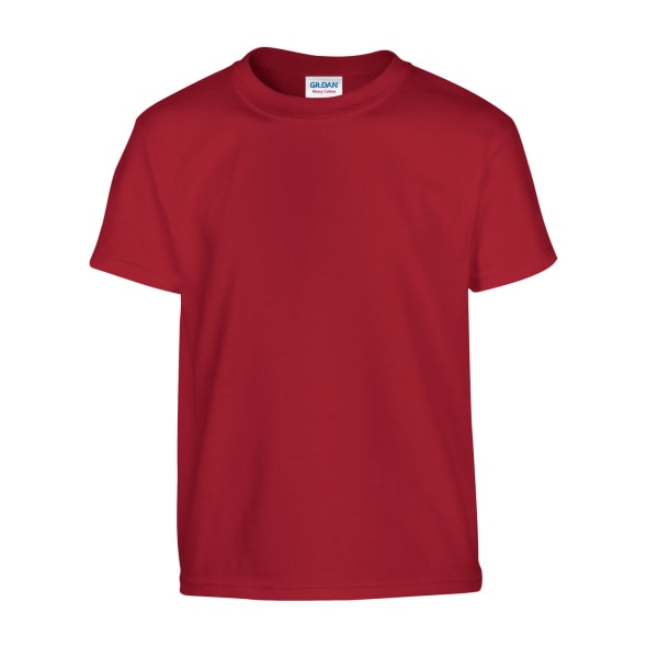 Gildan T-shirt i bomull för barn/barn XL Cardinal Röd Cardinal Red XL