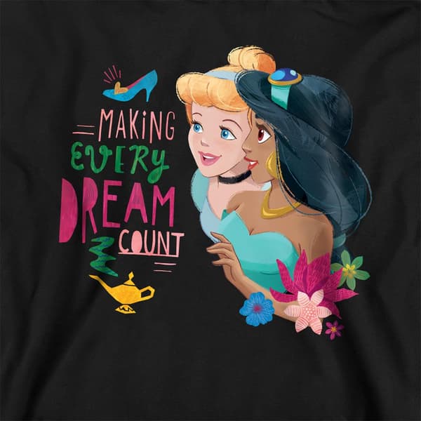 Disney Princess Barn/Barn Making Every Dream Count Askunge Navy 7-8 Years