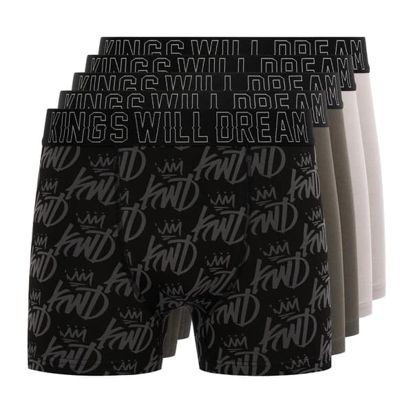 Kings Will Dream Herr Kingsported Boxershorts (5-pack) M Mu Multicoloured M