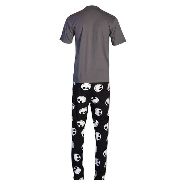 Nightmare Before Christmas Herr Jack Skellington Spindelnät Pyjamas Grey/Black M