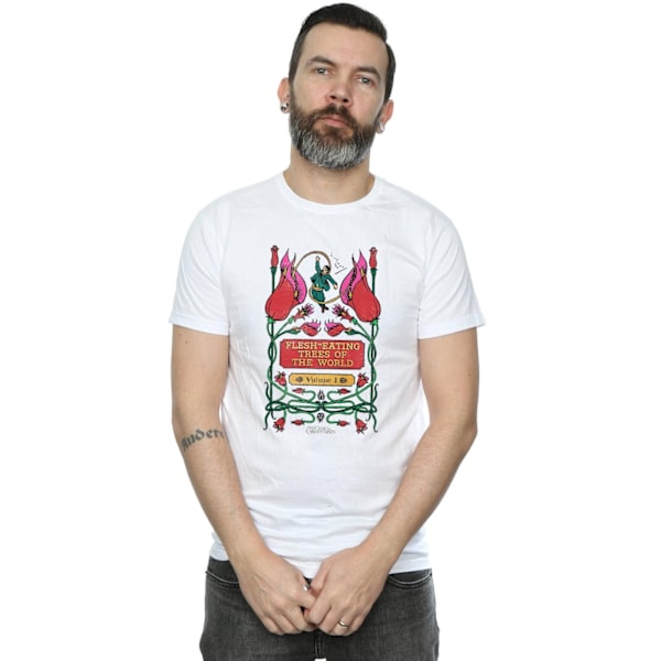 Fantastiska vidunder Mänskliga köttätande träd T-shirt L Vit White L
