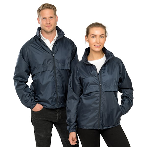 Result Core Lättvikts Vattentät Vindtät Jacka för Herr Navy Blue L