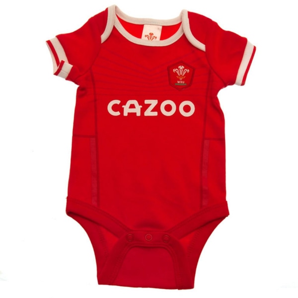 Wales RU Baby (2-pack) 3-6 månader Röd/svart Red/Black 3-6 Months