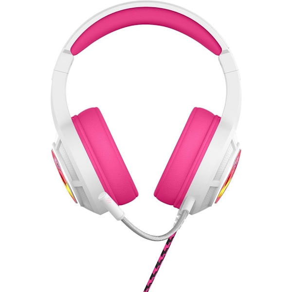 Kirby Pro G4 Gaming-hörlurar One Size Rosa/Vit Pink/White One Size