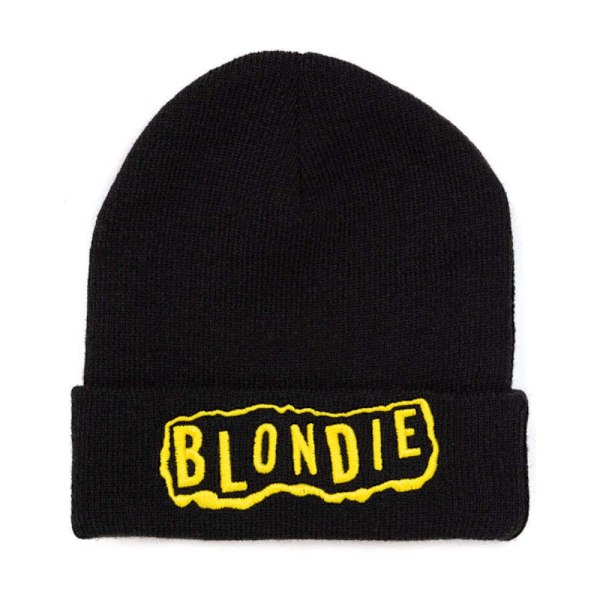 Blondie Logo Beanie One Size Svart Black One Size