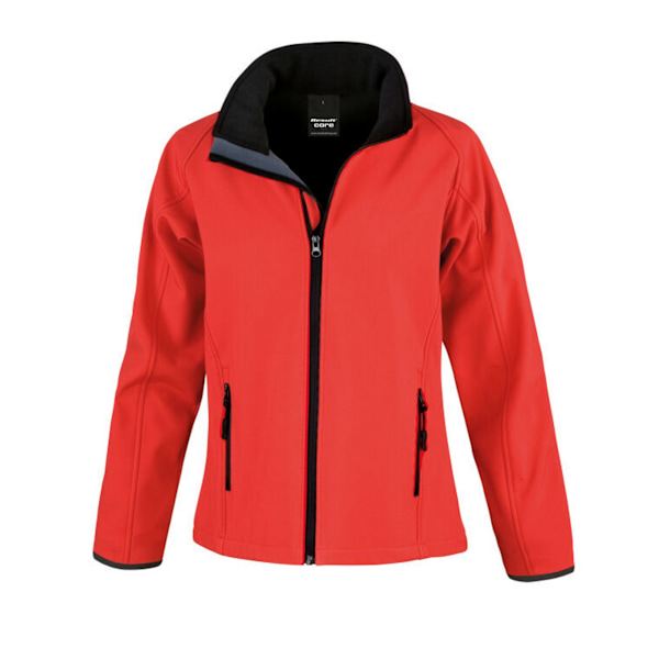 Result Dam/Kvinnor Softshell Body Warmer XS Röd/Svart Red/Black XS