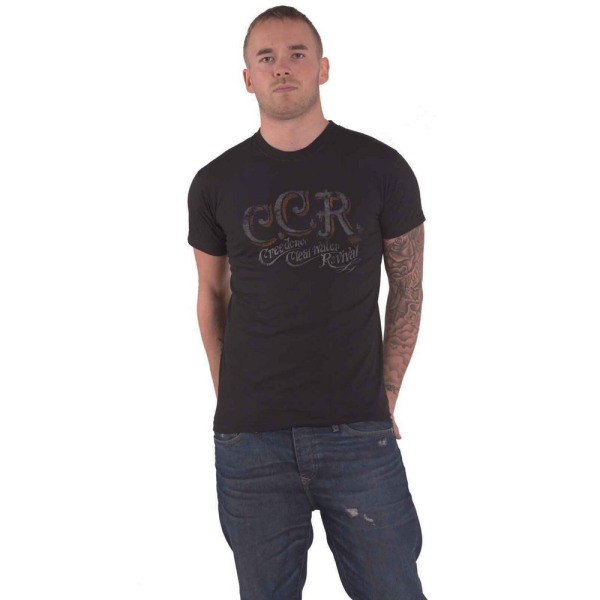 Creedence Clearwater Revival Unisex Vuxen T-shirt XXL Svart Black XXL
