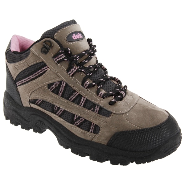 Dek Dam/Dam Grassmere Ankel Trek & Trail Boots med snörning 6 Grey/Pink 6 UK