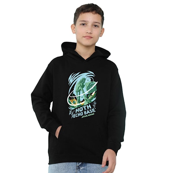 Star Wars Barn/Barn Base Attack Echo Heather Pullover Hoodie Athletic 5-6 Years