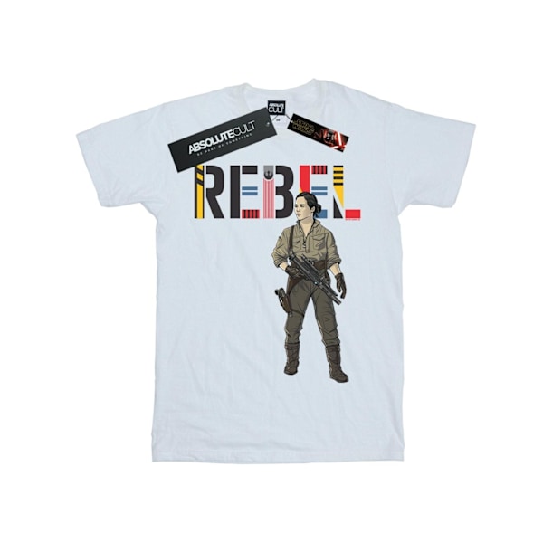 Star Wars Dam/Damer The Rise Of Skywalker Rebel Rose Bomull White M