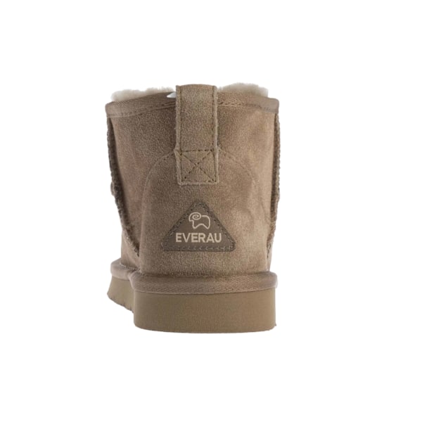 EverAu Dam/Dam Finch Mini Cow Suede Klassiska Stövlar 6 UK Gr Green 6 UK