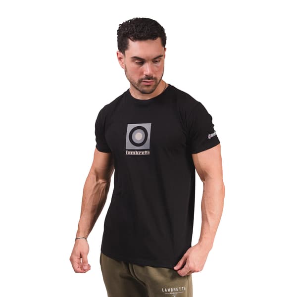 Lambretta Herr Box Logo T-shirt M Svart Black M