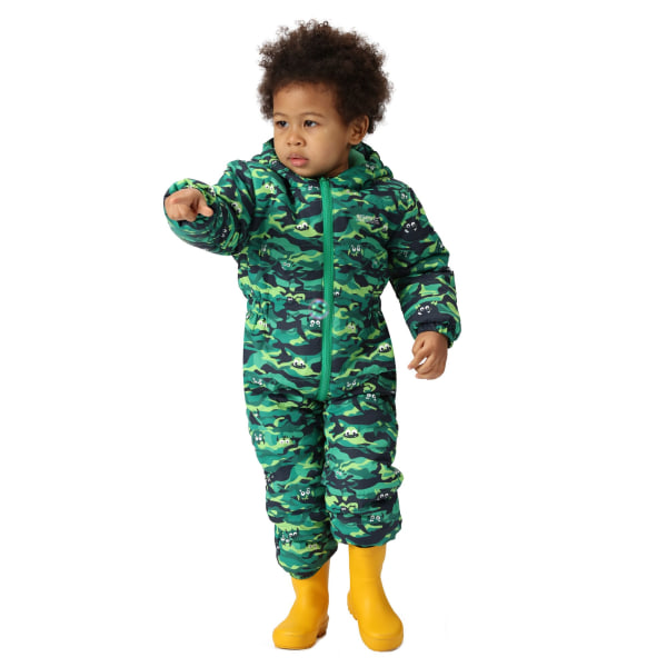 Regatta Baby Penrose Monster Puddle Suit 5-6 år Jellybean Grön Jellybean Green 5-6 Years