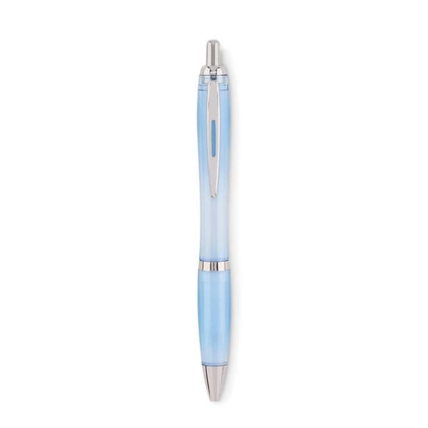 MidOcean Rio RPET Kulspetspenna One Size Transparent Ljusblå Transparent Light Blue One Size