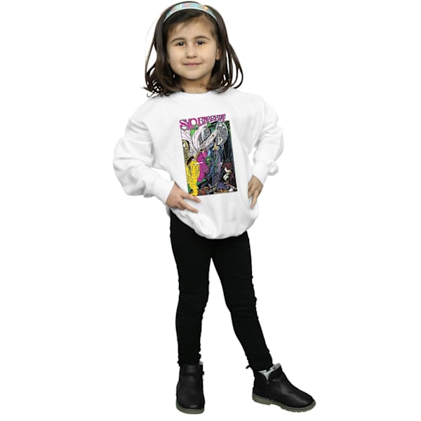 Syd Barrett Girls Fairies Poster Sweatshirt 5-6 år Vit White 5-6 Years