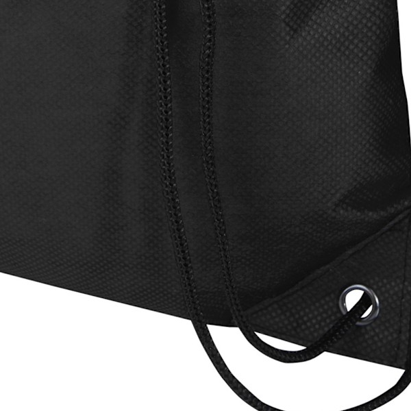 Evergreen Återvunnen 5L Enkel Dragskoväska One Size Solid Svart Solid Black One Size