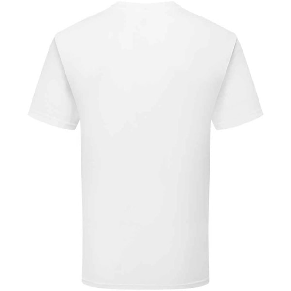 Fruit of the Loom Unisex Vuxen Bomulls T-shirt XL Vit White XL