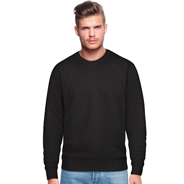 Casual Classics Herr Sweatshirt 4XL Svart Black 4XL