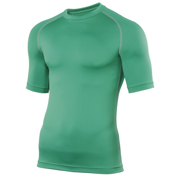 Rhino Mens Sports Base Layer Kortärmad T-Shirt 2XL Flaska Gr Bottle Green 2XL