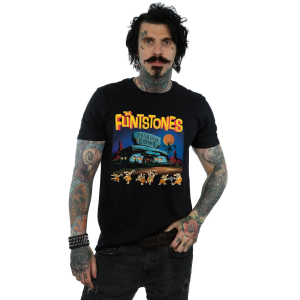 The Flintstones Mens Champions Of Bedrock Bowl T-Shirt S Svart Black S