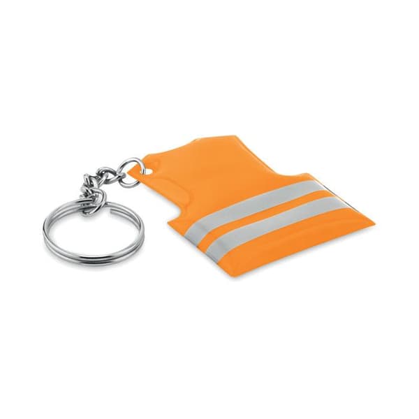 MidOcean Synlig Reflex Nyckelring One Size Neon Orange Neon Orange One Size