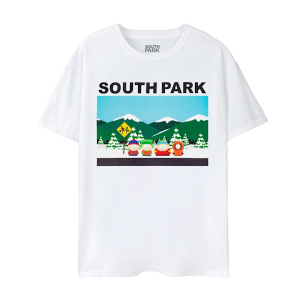 South Park Classic Scene T-shirt XXL Vit White XXL