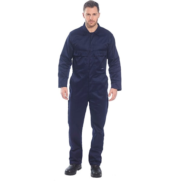 Portwest Unisex Euro Overalls M R Marinblå Navy M R